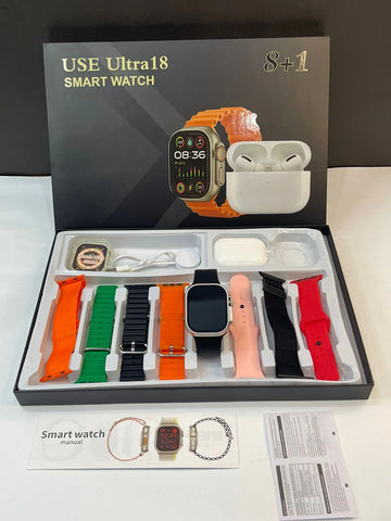 Smart Watch with adopter AirPods